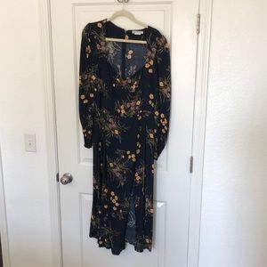 Reformation Long Sleeve Dress